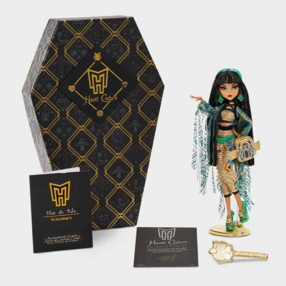 Monster High Haunt Couture Cleo De Nile Brand new in mattel shipping box